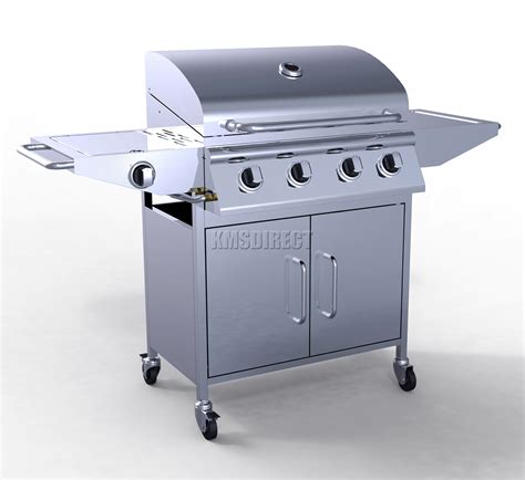 stainless steel double bottom bbq